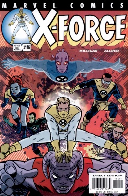 Origin and First Appearance, X-Statix, X-Force #116, Marvel Comics, 2001. Click for value