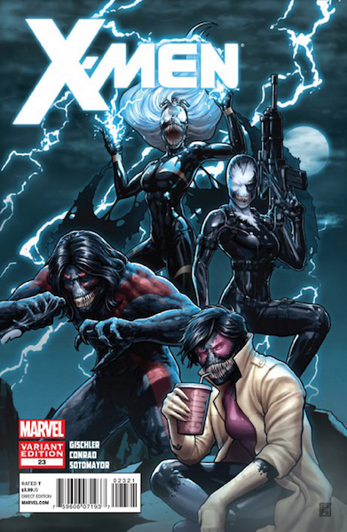 #82: X-men 23 Christopher Venom Variant (2012). Click for values