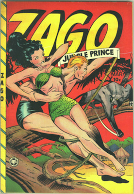 Zago Jungle Prince #4. Matt Baker cover, click for values