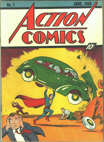 Action Comics #1 was the origin and first appearance of Superman