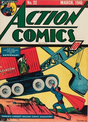 Action Comics #22. Click for value