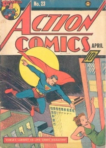 Action Comics #23 is a rare comic book featuring a Superman cover