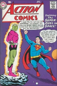 Hot Comics #89: Action Comics 242, first Brainiac. Click to buy a copy from Goldin