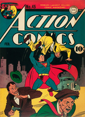 Action Comics #45. Click for value
