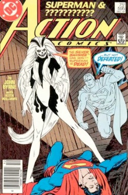 Origin and First Appearance, Silver Banshee, Action Comics #595, DC Comics, 1987. Click for value