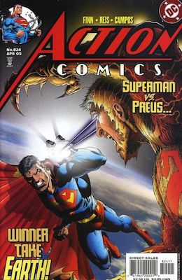 Action Comics #824: Click Here for Values