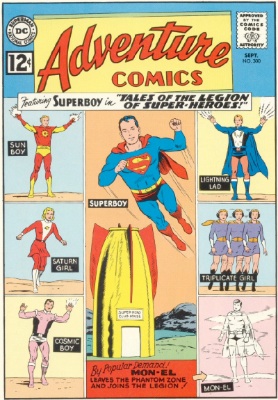 Tales of the Legion of Superheroes in Adventure Comics #300. Click for value