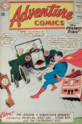 Adventure Comics #306 Substitute Heroes. Click for value