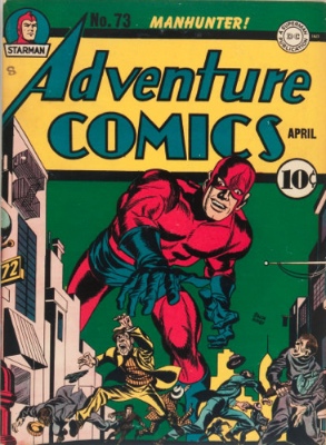Adventure Comics #73: Origin and First Appearance, Manhunter (Paul Kirk). Click for values