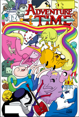 Adventure Time Comic #12. Click here for values.
