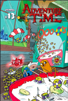 Adventure Time Comic #13. Click here for values.