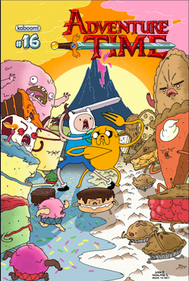 Adventure Time Comic #16. Click here for values.