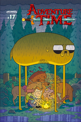 Adventure Time Comic #17. Click here for values.