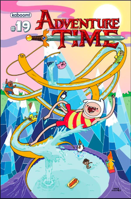 Adventure Time Comic #19. Click here for values.