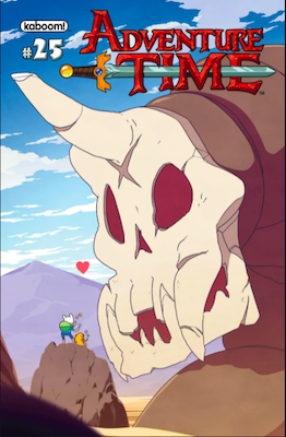 Adventure Time Comic #25. Click here for values.