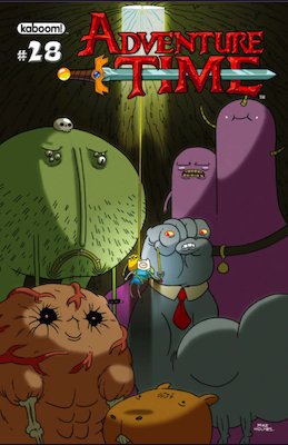 Adventure Time Comic #28. Click here for values.