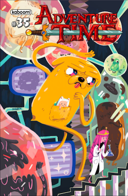 Adventure Time Comic #35. Click here for values.