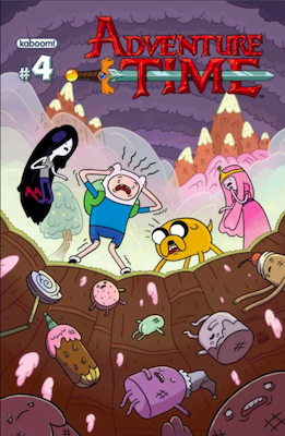 Adventure Time Comic #4. Click here for values.
