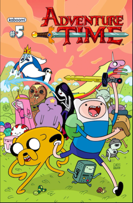 Adventure Time Comic #5. Click here for values.