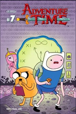 Adventure Time Comic #7. Click here for values.