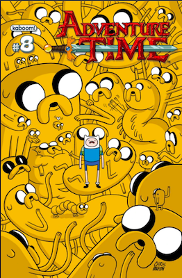 Adventure Time Comic #8. Click here for values.