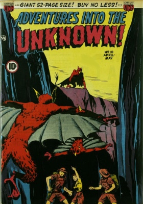 Click here to check values of Adventures Into the Unknown issue #10