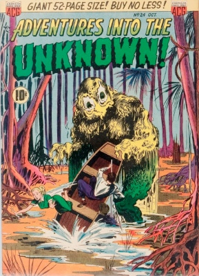 Click here to find current values for Adventures into the Unknown issue #24