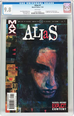 You should not lower your standards with modern books. Always insist on CGC 9.8 copies with white pages. Click to buy a copy of Alias #1.