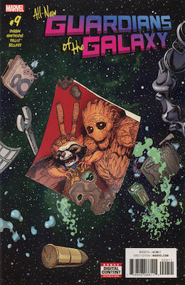 All-New Guardians of the Galaxy #9: Click Here for Values