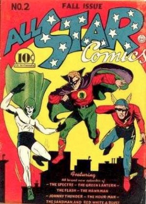 All-Star Comics #2: Flash, Johnny Thunder, Green Lantern feature. Click for values