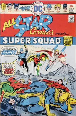 All-Star Comics #58: Relaunch, First Power Girl