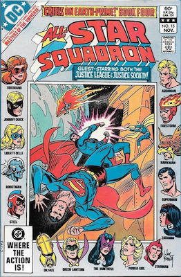 All-Star Squadron #15: Click Here for Values