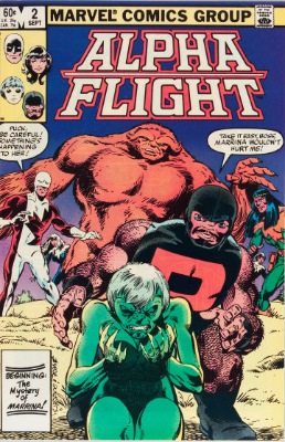 Origin and First Appearance, Master of the World, Alpha Flight #2, Marvel Comics, 1983. Click for value