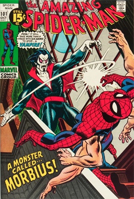 Morbius Movie Comic Book Prices