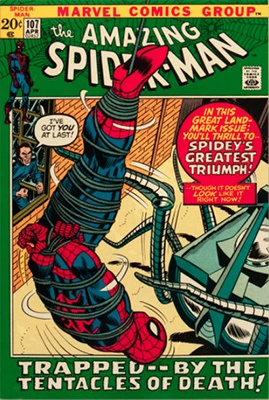 Click here to find out the value of Amazing Spider-Man #107