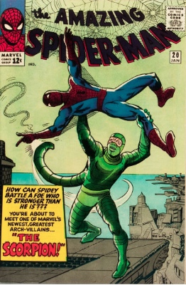 The Scorpion (Amazing Spider-Man #20). Click for values