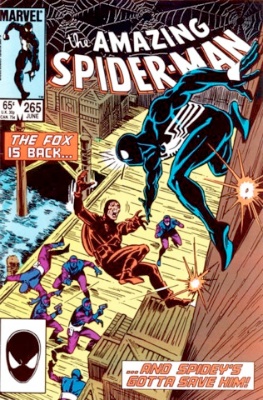 Silver Sable's first appearance was in Amazing Spider-Man #265. Click for values