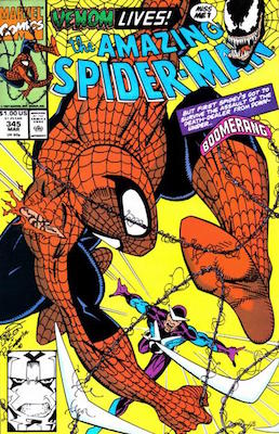 Amazing Spider-Man #345: Carnage appearance. Click for values