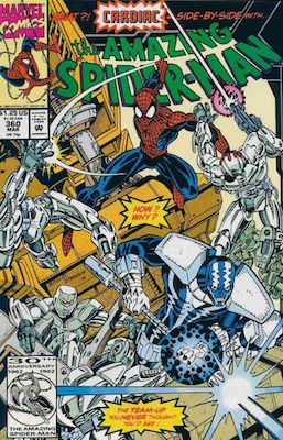 Amazing Spider-Man #360: 1st Cameo appearance of Carnage Marvel Comics. Click for values