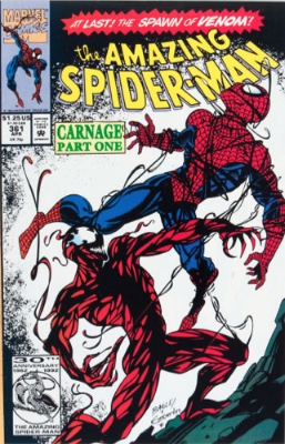 ASM #361: first Carnage. Try Finding All Three Prints in NM!