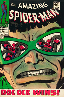 Click here to find out the current market values of Amazing Spider-Man #55