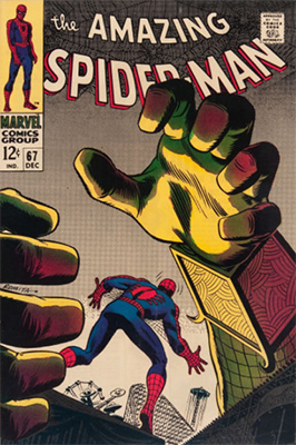 Click here to check the value of Amazing Spider-Man #67
