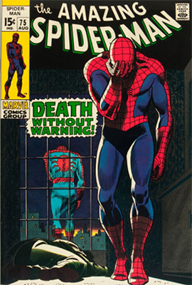 Click here to check the value of Amazing Spider-Man #75
