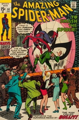 Click here to find out the values of Amazing Spider-Man issue #91