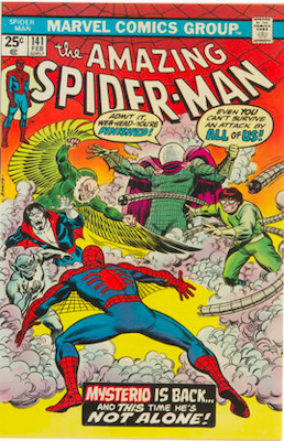 Amazing Spider-Man #141: Click Here for Values