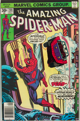Amazing Spider-Man #160: Click Here for Values