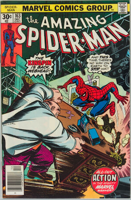 Amazing Spider-Man #163: Click Here for Values
