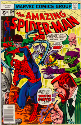 Amazing Spider-Man #170: Click Here for Values