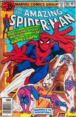 Amazing Spider-Man #186: Click Here for Values