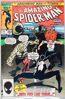 Amazing Spider-Man #283: Click Here for Values
